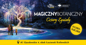 Ogród świateł MagicznyBotaniczny - zapowiedź sezonu 2025/26 
