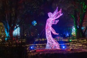 Ogród świateł Lumagica - rzeźba Flory 2025/26